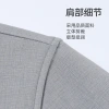 New men's warm shirt with long sleeves for winter, fleece and thickened, business men's wear, dark pattern business casual high-end shirt for men Application Scenario